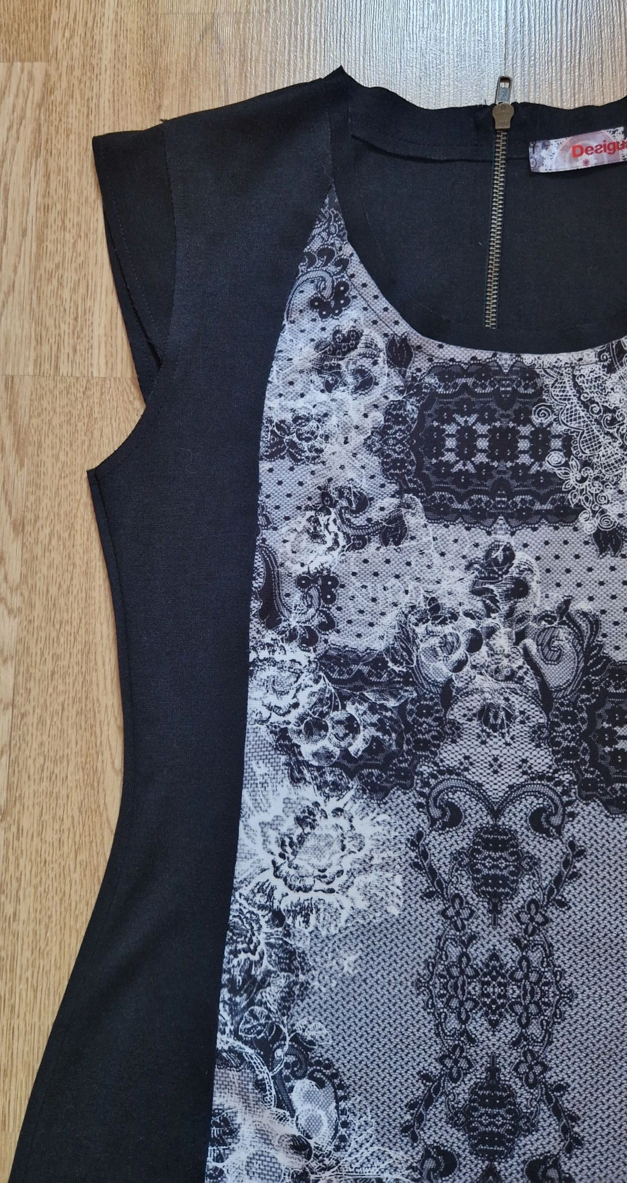 Vestido Mini Desigual Mandala Boho Elástico M – photo 5